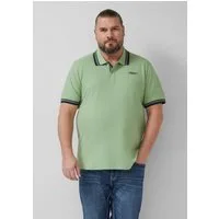 s.Oliver Kurzarmshirt Polo-Shirt Poloshirt aus Piqué mit Kontrast-Details