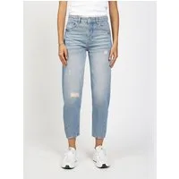 GANG 5-Pocket-Jeans 94BLAKE mit eingesetztem Seitenstreifen, cropped
