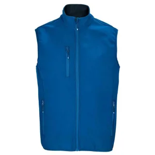 SOLS Herren Falcon Softshell Recycled Body Warmer (Königsblau)