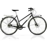 Airtracks Cityrad 28 Damen Urban Bike City Fahrrad STREET CrMo GATES CARBON DRIVE BELT, 7 Gang Shimano NEXUS Schaltwerk, Nabenschaltung, GATES CARBON DRIVE BELT - 50cm 53cm - Mod.2026