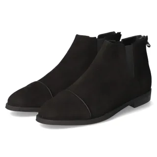 42Plus Ankle Boots - Gr. 42 - Schwarz - Rauleder