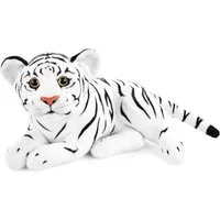 BRUBAKER Kuscheltier Tiger - 30 cm Stofftier - Baby Plüschtier (1-St., Raubkatze Liegend), Kinder Plüsch Spielzeug