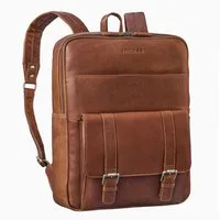 STILORD Notebookrucksack "Edwin" Vintage Business Rucksack Herren Leder 15.6-16 Zoll