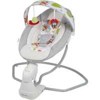 BabyGo Babywippe Cuddly, grey, elektrisch, mit Sound