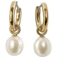 Boccia Creolen-Set Kreolen mit Perlen Anhänger - Boccia Jewelry Modell: 05068-02