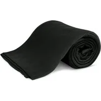 Wohndecke Polar-Fleece mit Antipilling, ca. 420g, 130x160 cm, KiGATEX, Ziersticheinfassung