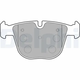 Delphi Bremsbel?ge hinten BMW 1er 3er 5er 6er 7er X5 X6