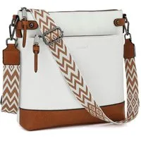 TAN.TOMI Schultertasche Mittel Damen Umhängetasche Crossbody Bag Leicht Tasche Bag, Mit Verstellbar Abnehmbar Breiter Gurt Pendeln Reise Campus