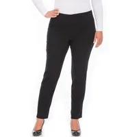 KjBRAND Stoffhose Susie XS Ankle Bengaline Sommerhose mit Schlupfbund