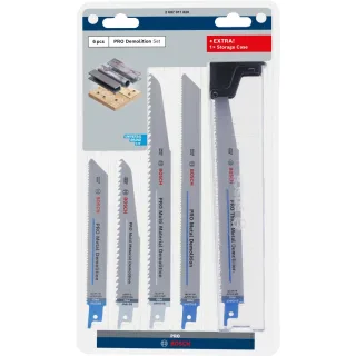 Bosch PRO Demolition Blade, 6-teiliges Set - 2607011820