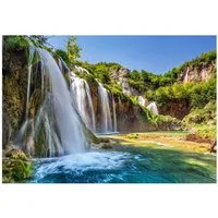 Castorland Puzzle Puzzle Land der Wasserfälle 1000 Teile, Puzzleteile