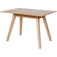 kundler home Esstisch 'Der Natürliche', Küchentisch, Tisch Buche Massivholz, 110x75cm, Tischplatte Buche Massivholz in A+ Qualität mit durchgehenden Lamellen