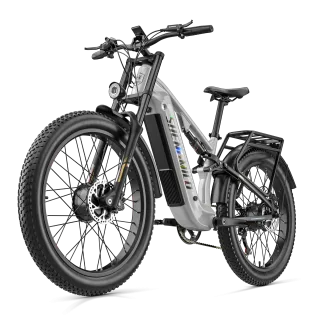 [EU Direct] Shengmilo S600 PRO Electric Bike, 48V 25AH Battery, 2*1000W Dual Motors, Recommended Top Speed 25KM/H, Dual