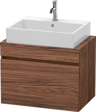 Duravit DuraStyle Konsolenwaschtischunterbau wandhängend Nussbaum dunkel Matt 700x478x512 mm - DS530 DS530102121