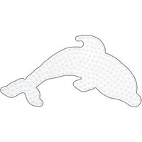 Hama Bügelperlen Stiftplatte für Midi Bügelperlen, Delfin