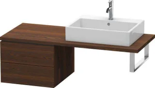 Duravit L-Cube Unterschrank für Konsole Nussbaum gebürstet Matt 520x547x400 mm - LC583706969 LC583706969