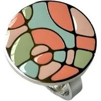 Swatch Bijoux Fingerring JRP029-8, Ringkopf im Mosaik-Style mit Pastellfarben