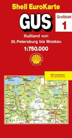 Shell EuroKarte GUS (Série Régionale)