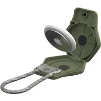 Urban Armor Gear Schlüsselanhänger Airtag Anhänger (1. Generation 2021, 2. Generation 2026), Robustes Drahtseil, 100% Passgenauigkeit