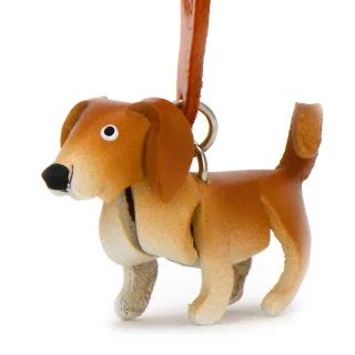 Labrador Retriever Schl?sselanh?nger aus Leder