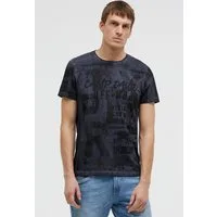 CAMP DAVID Rundhalsshirt mit All Over-Print