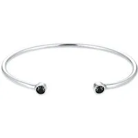 Elli Armreif Armreif Weiß 925 Sterling Silver, mit Kristallen von Swarovski® (kein Set)