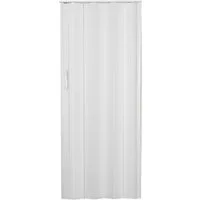 Standom Falttür Schiebetür weiß farben H. 202 cm für Türbreite bis 96 cm st3 (1 Karton, 1-St., 1 Set), teils vormontiert