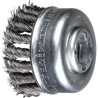 PFERD TOOLS Topfbürste gezopft TBG X-LOCK Stahl-Draht für Winkelschleifer - 43305026