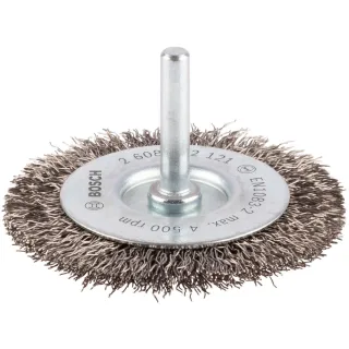 Bosch PRO Scheibenbürste, gewellt, rostfrei, 4500 U/ min - 2608622121