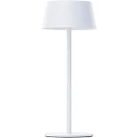 OTTO home LED Außen-Tischleuchte Oddny Tischleuchte mit Solar u. Akku, mehrere Helligkeitsstufen, LED fest integriert, Warmweiß, LED Solar, Tischlampe, 3000 K, dimmbar, USB ladbar, Indoor & Outdoor