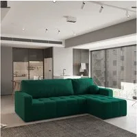 Masseno Ecksofa VOLIRA mit Schlaffunktion L-Form, Sofa mit Bettkasten