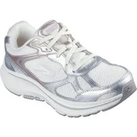 Skechers GO RUN CONSISTENT 2.0 Sneaker Retro Sneaker, Schnürschuh mit Metallic-Besätzen, Weite G (weit)
