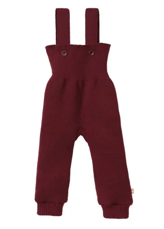 Disana Strick-Trägerhose Cassis Gr. 50/56
