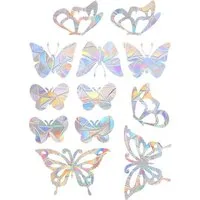 FELIXLEO Fensterdekoration Prism-Fenster-Abziehbilder suncatcher sticker Vogelschutz