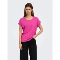 ONLY T-Shirt ONLMOSTER – Kurzarmshirt mit Aufschlag und klassischem Look Viskosemischung, regular fit