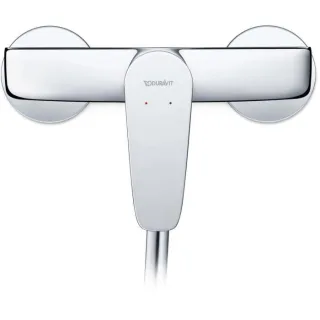 Duravit B.1 Brausearmatur 14230000010 chrom, Wandmontage, Aufputz