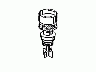 Schell Kolben komplett f. SchellOMAT WC-Spülarmatur 293630099