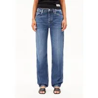 Armedangels Straight-Jeans AAVELINE Straight Jeans aus Lyocell-Baumwoll-Mix (Non-Stretch, Regular Fit) Mid waist