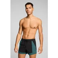 PUMA Badeshorts mit Kordelzug und seitlichen Taschen