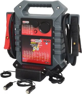 KS Tools 12 V Batterie-Booster, mobiles Starthilfegerät 700 A - 550.1710
