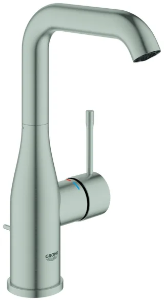 GROHE Waschtischarmatur Essence L-Size schwenkbarer U-Auslauf supersteel, 24174DC1 24174DC1