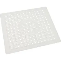 Venkuber Geschirrständer Gummi Spülbeckenmatte Quadratische Untersetzer Abtropfmatte