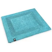 houseproud Badematte Frame Luxe, Höhe 15 mm, 100%Baumwolle, Wendematte, Rahmendesign, {100% Baumwolle}, quadratisch