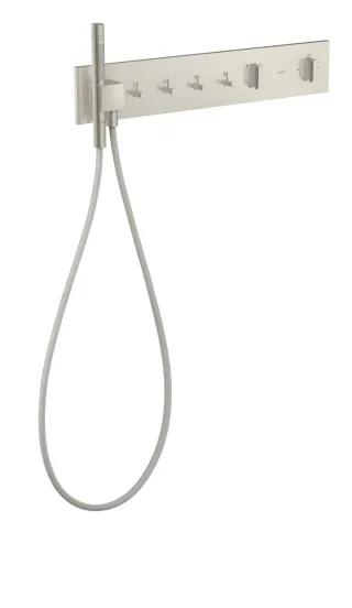 Hansgrohe Thermostatmodul 610/110 Axor ShowerComposition 4 Verbraucher, edelstahl, 12573800 12573800