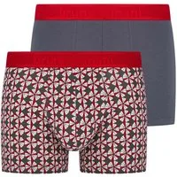 Bruno Banani Boxer Circulation (2er Pack) Baumwollmischung, elastisch