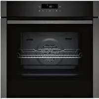 NEFF Einbaubackofen N50 B6ACJ7AG3, Einbau-Backofen, Graphite-Grey, EEK: A+, mit Teleskopauszug nachrüstbar, Pyrolyse-Selbstreinigung
