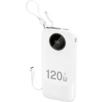 Dudao Dudao K13 10000mAh Powerbank mit Kabel Weiß Powerbank
