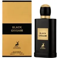 Maison Alhambra Duft-Set Black Origami Eau de Parfum 100 ml + Parfümzerstäuber (leer) Set