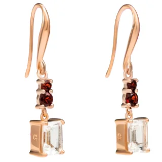 Orphelia 'Fira' Tropfenohrringe aus 925er Sterlingsilber für Damen - Rosé ZO-7571/RG