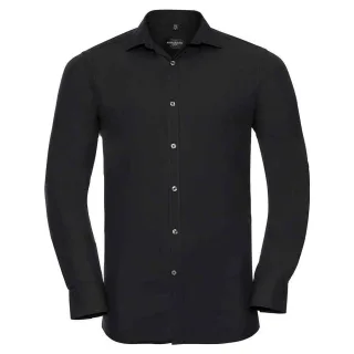Russell Collection - "Ultimate" Hemd für Herren Langärmlig ()